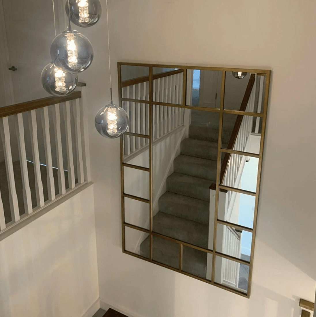 Large window design rectangular mirrors — 5