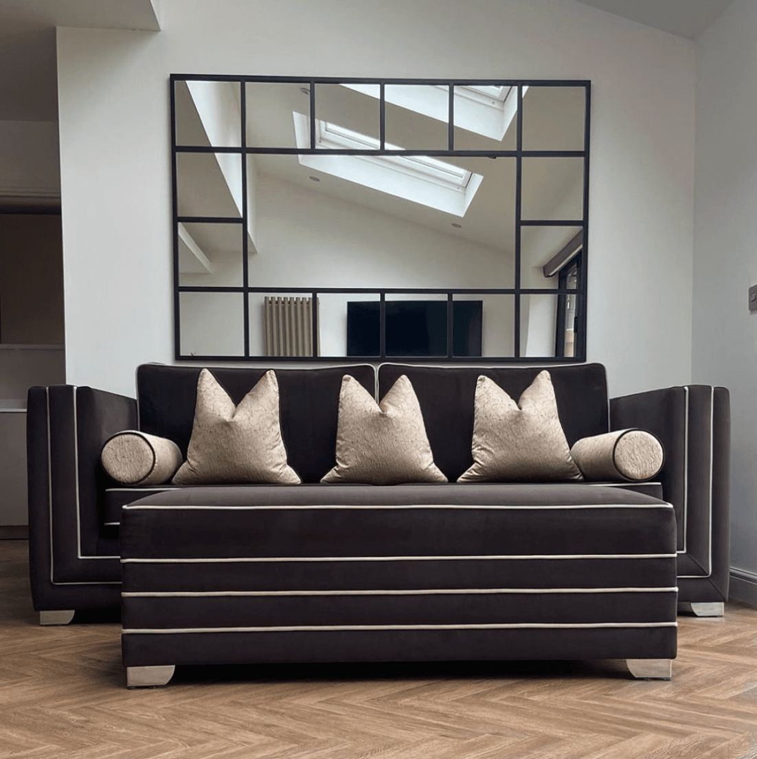 Large window design rectangular mirrors — 3